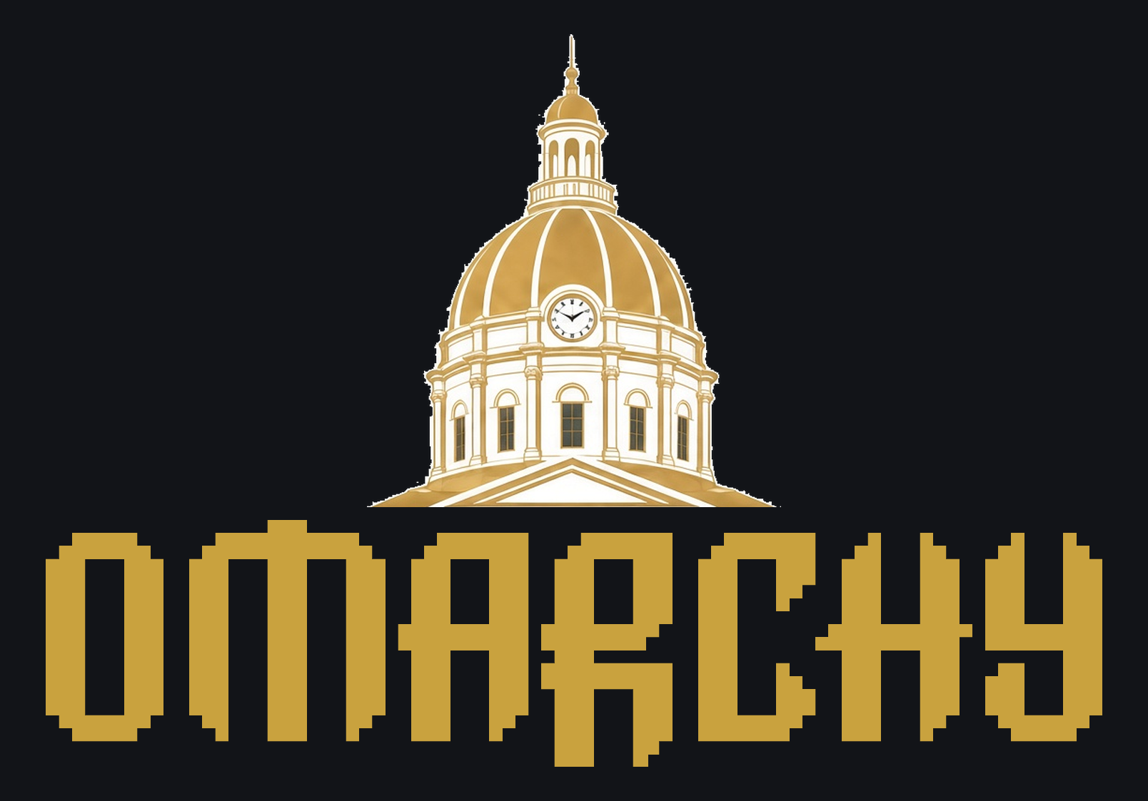 OMARCHY — the Savannah City Hall golden dome over the wordmark
